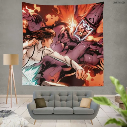 Cataclysm The Ultimates Last Stand Galactus Comic Wall Tapestry