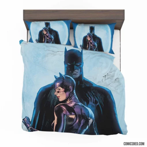 Catwoman Batman DC Feline Duo Comic Bedding Set 1