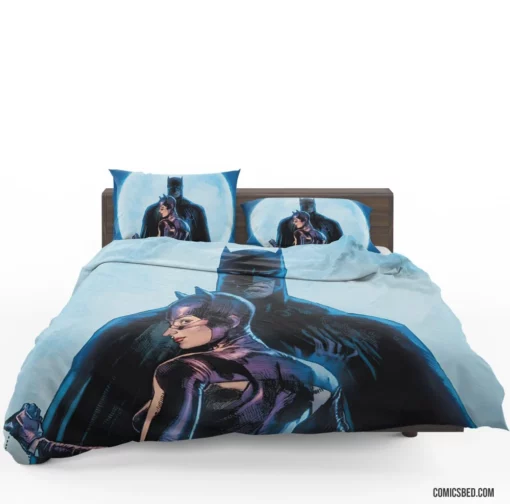 Catwoman Batman DC Feline Duo Comic Bedding Set