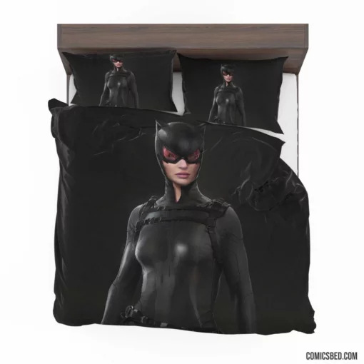 Catwoman Crystal Reed DC Feline Comic Bedding Set 1