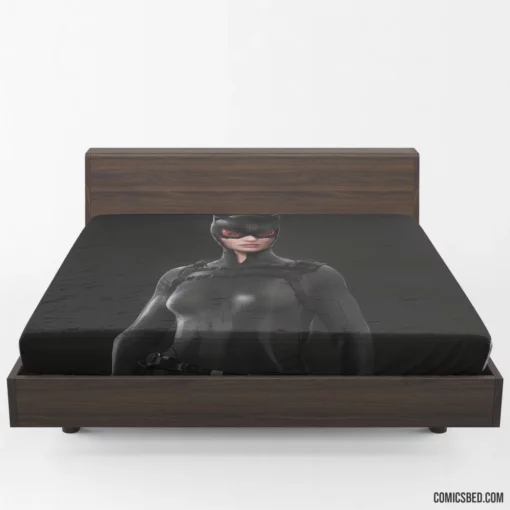 Catwoman Crystal Reed DC Feline Comic Fitted Sheet