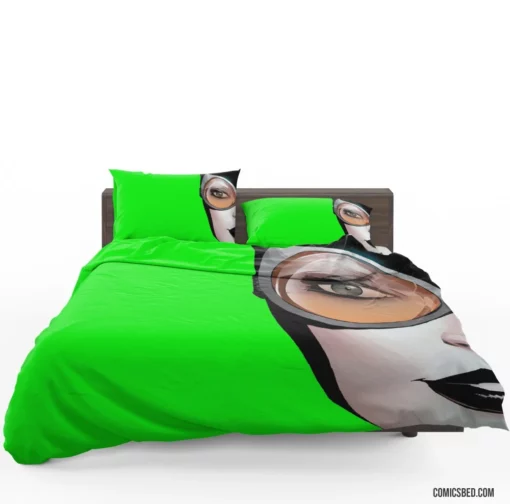 Catwoman Cunning Chronicles of Mischief Comic Bedding Set