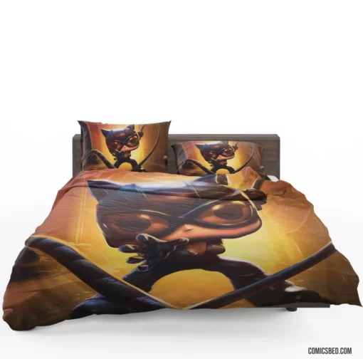 Catwoman Cunning DC Feline Fatale Comic Bedding Set