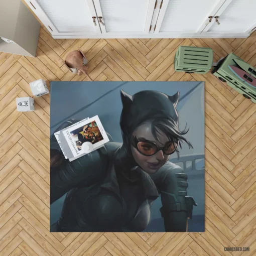 Catwoman DC Femme Fatale Comic Rug