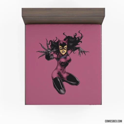 Catwoman Feline Temptress of Comics Fitted Sheet 1