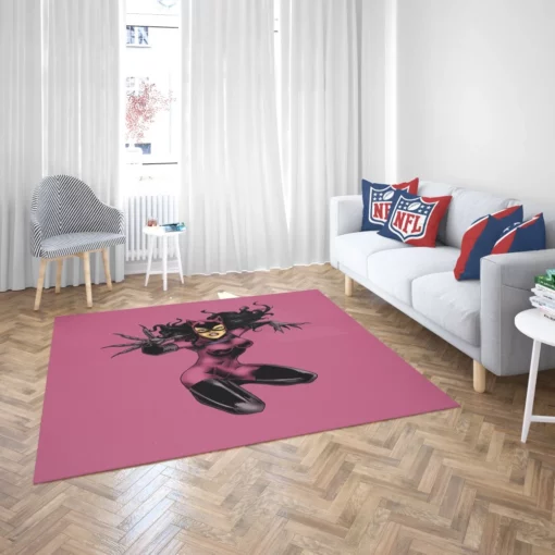 Catwoman Feline Temptress of Comics Rug 2