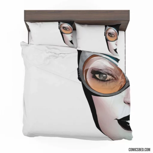 Catwoman Feline Temptress of the Night Comic Bedding Set 1