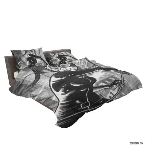 Catwoman Gotham Stealthy Cat Comic Bedding Set 2