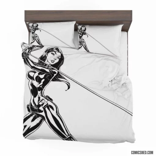 Catwoman Gotham Temptress Comic Bedding Set 1