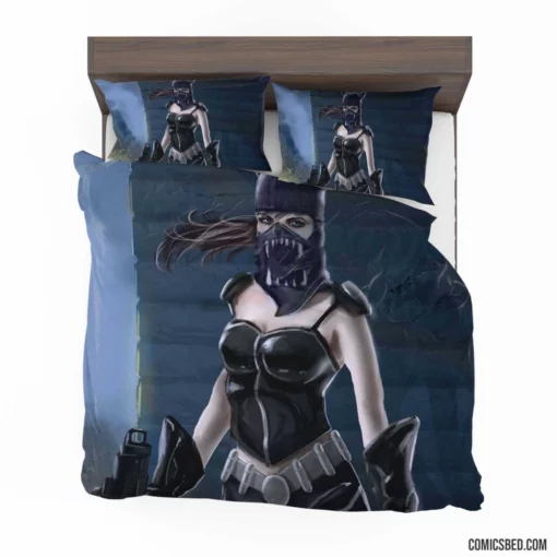 Catwoman Unmasked DC Elusive Felon Comic Bedding Set 1