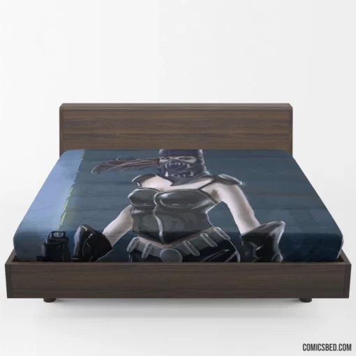 Catwoman Unmasked DC Elusive Felon Comic Fitted Sheet