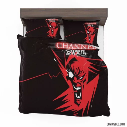 Channel Evil Dark Forces Unleashed Comic Bedding Set 1