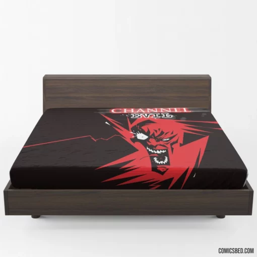 Channel Evil Dark Forces Unleashed Comic Fitted Sheet