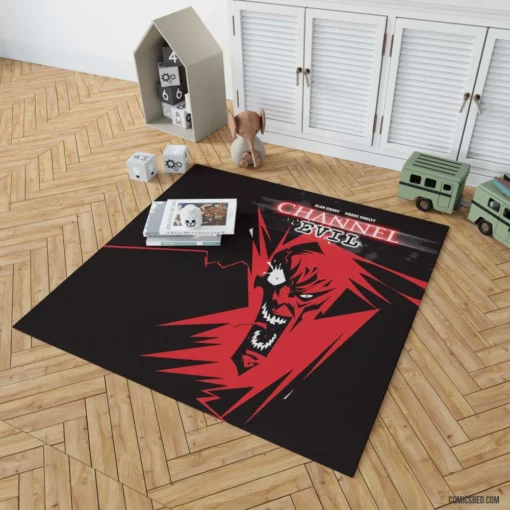 Channel Evil Dark Forces Unleashed Comic Rug 1