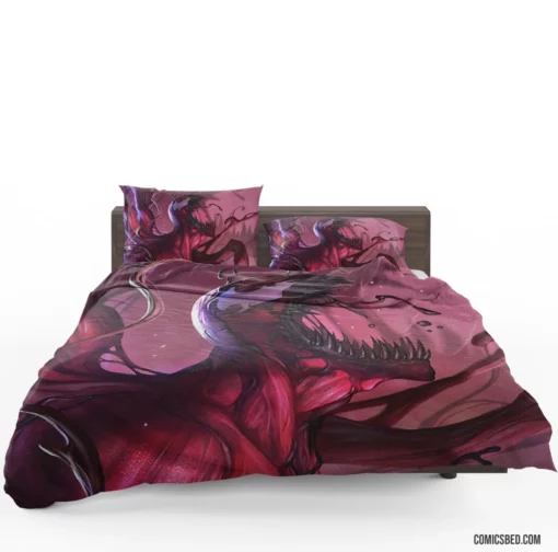 Chaos Incarnate Marvel Carnage Unleashed Comic Bedding Set