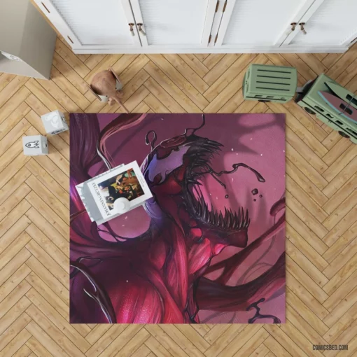 Chaos Incarnate Marvel Carnage Unleashed Comic Rug