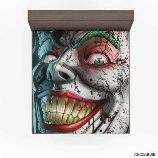 Chaos Master Joker DC Unleashing Anarchy Comic Fitted Sheet 1