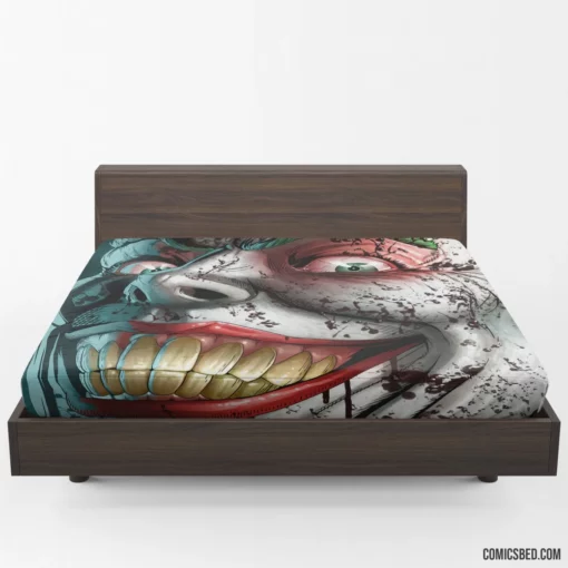 Chaos Master Joker DC Unleashing Anarchy Comic Fitted Sheet