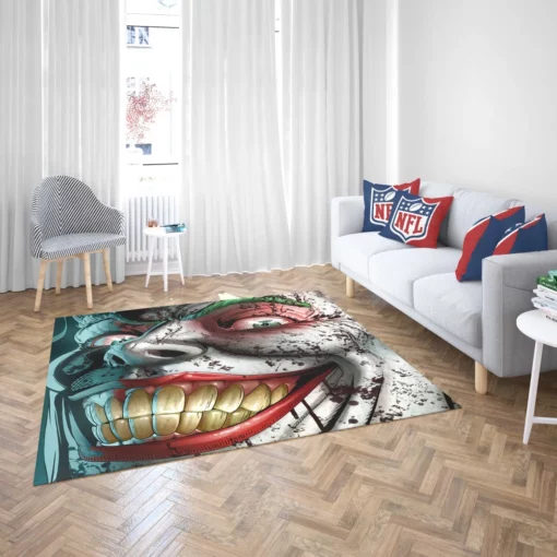 Chaos Master Joker DC Unleashing Anarchy Comic Rug 2