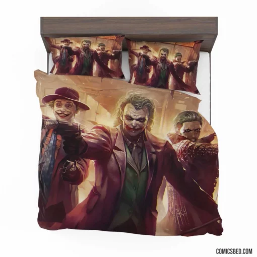 Chaos Master Joker DC Unleashing Mayhem Comic Bedding Set 1