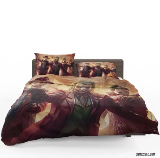 Chaos Master Joker DC Unleashing Mayhem Comic Bedding Set