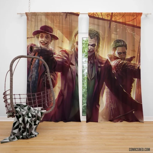 Chaos Master Joker DC Unleashing Mayhem Comic Curtain