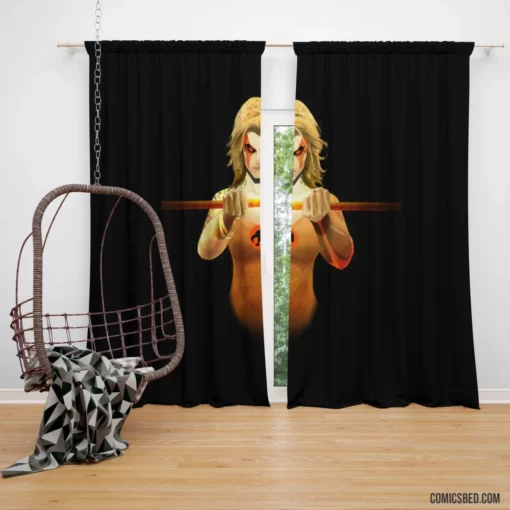 Cheetara Adventures Swift and Fierce Comic Curtain