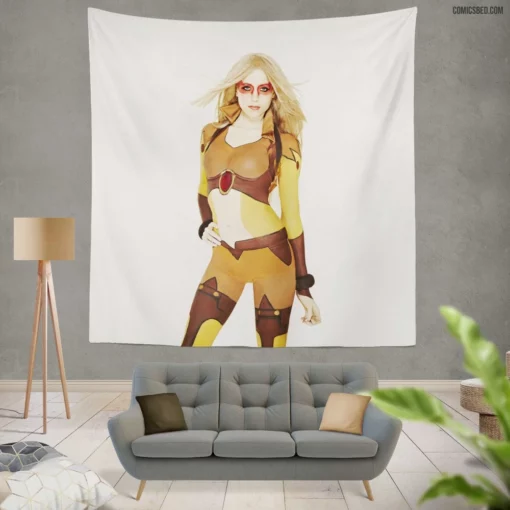 Cheetara ThunderCats Swift Huntress Comic Wall Tapestry