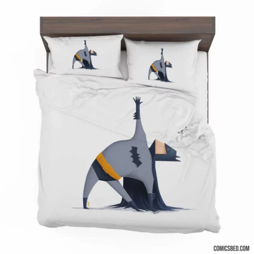 Chibi Batman DC Cute Crusader Comic Bedding Set 1