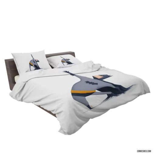 Chibi Batman DC Cute Crusader Comic Bedding Set 2