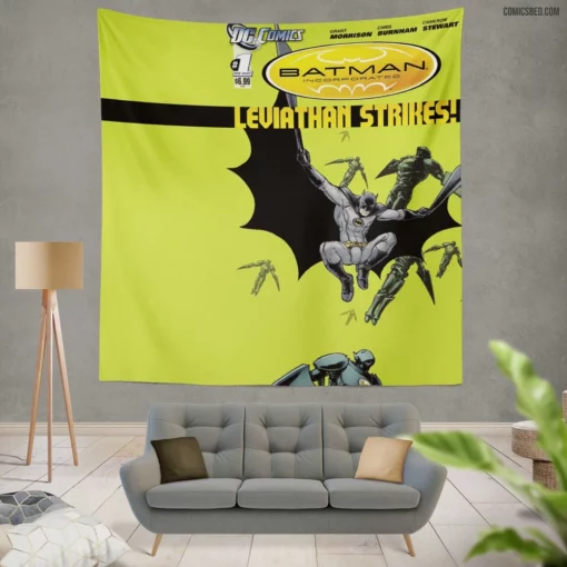 City of Shadows Batman Legacy Comic Wall Tapestry