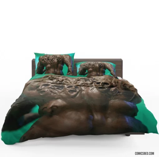 Clayface Shapeshifting Villain Comic Bedding Set