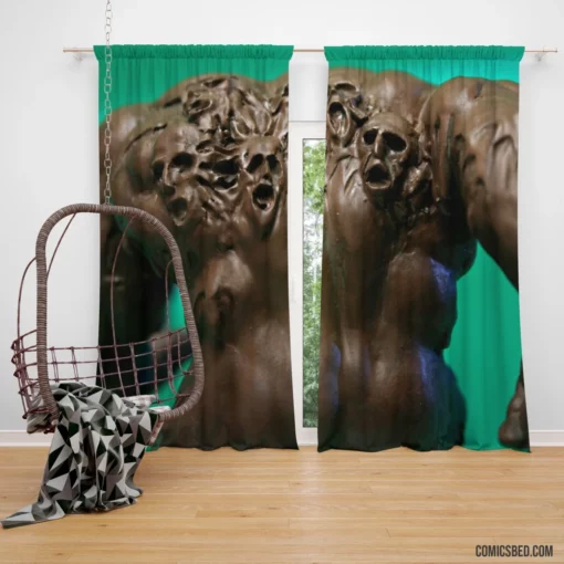 Clayface Shapeshifting Villain Comic Curtain