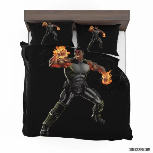 Coldblood Mercenary Warrior Comic Bedding Set 1