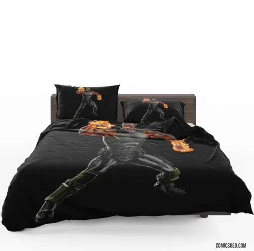 Coldblood Mercenary Warrior Comic Bedding Set