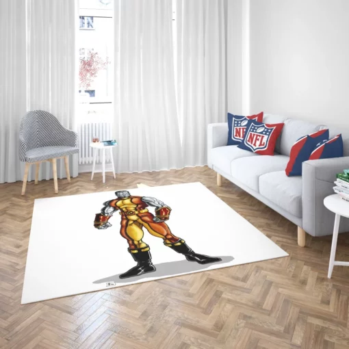 Colossus Metal Hero Comic Rug 2