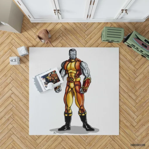 Colossus Metal Hero Comic Rug