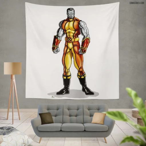 Colossus Metal Hero Comic Wall Tapestry