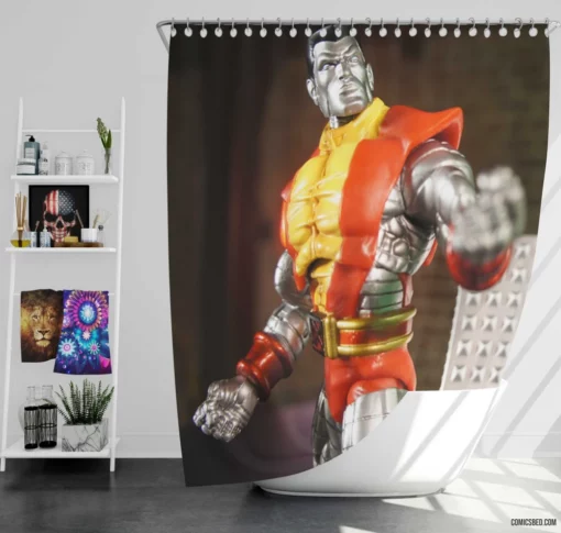 Colossus Mighty X-Men Hero Comic Shower Curtain