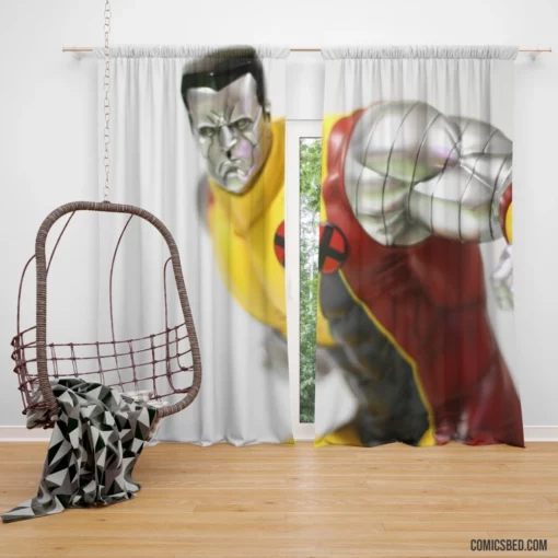 Colossus Mighty X-Men Protector Comic Curtain