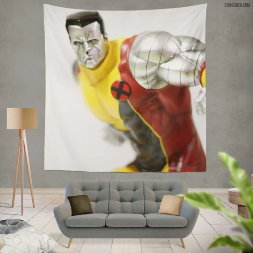 Colossus Mighty X-Men Protector Comic Wall Tapestry