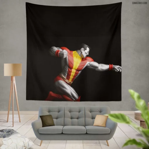 Colossus X-Men Steel Guardian Comic Wall Tapestry