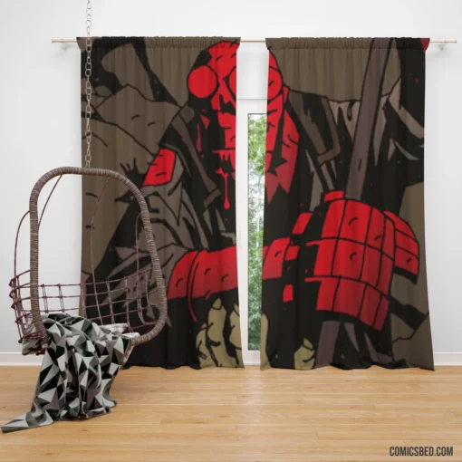 Comic Chronicles Hellboy Legendary Legacy Curtain