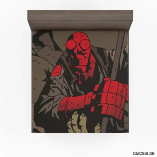 Comic Chronicles Hellboy Legendary Legacy Fitted Sheet 1