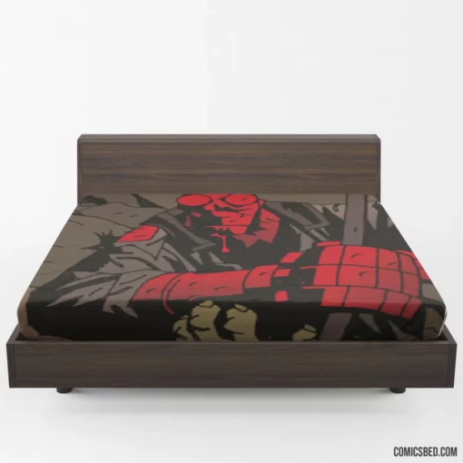 Comic Chronicles Hellboy Legendary Legacy Fitted Sheet