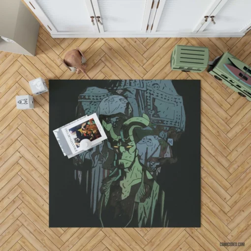 Comic Hellboy Chronicles of Adventure Rug