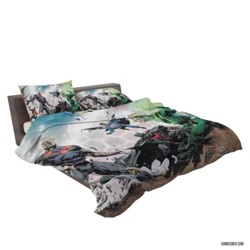 Convergence Flash Superman Batman Green Lantern DC Comics Bedding Set 2