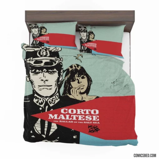 Corto Maltese Adventurer Tales Comic Bedding Set 1