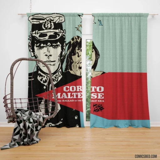 Corto Maltese Adventurer Tales Comic Curtain