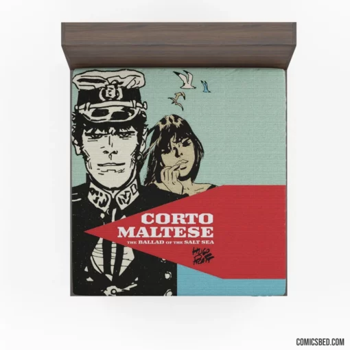 Corto Maltese Adventurer Tales Comic Fitted Sheet 1